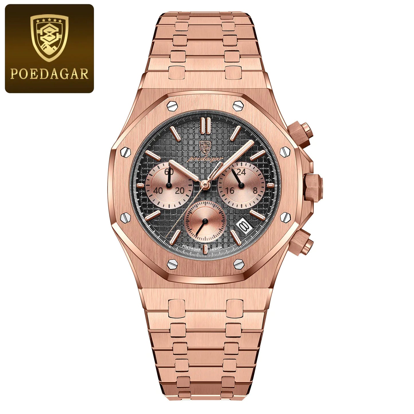 Reloj de cuarzo suizo POEDAGAR