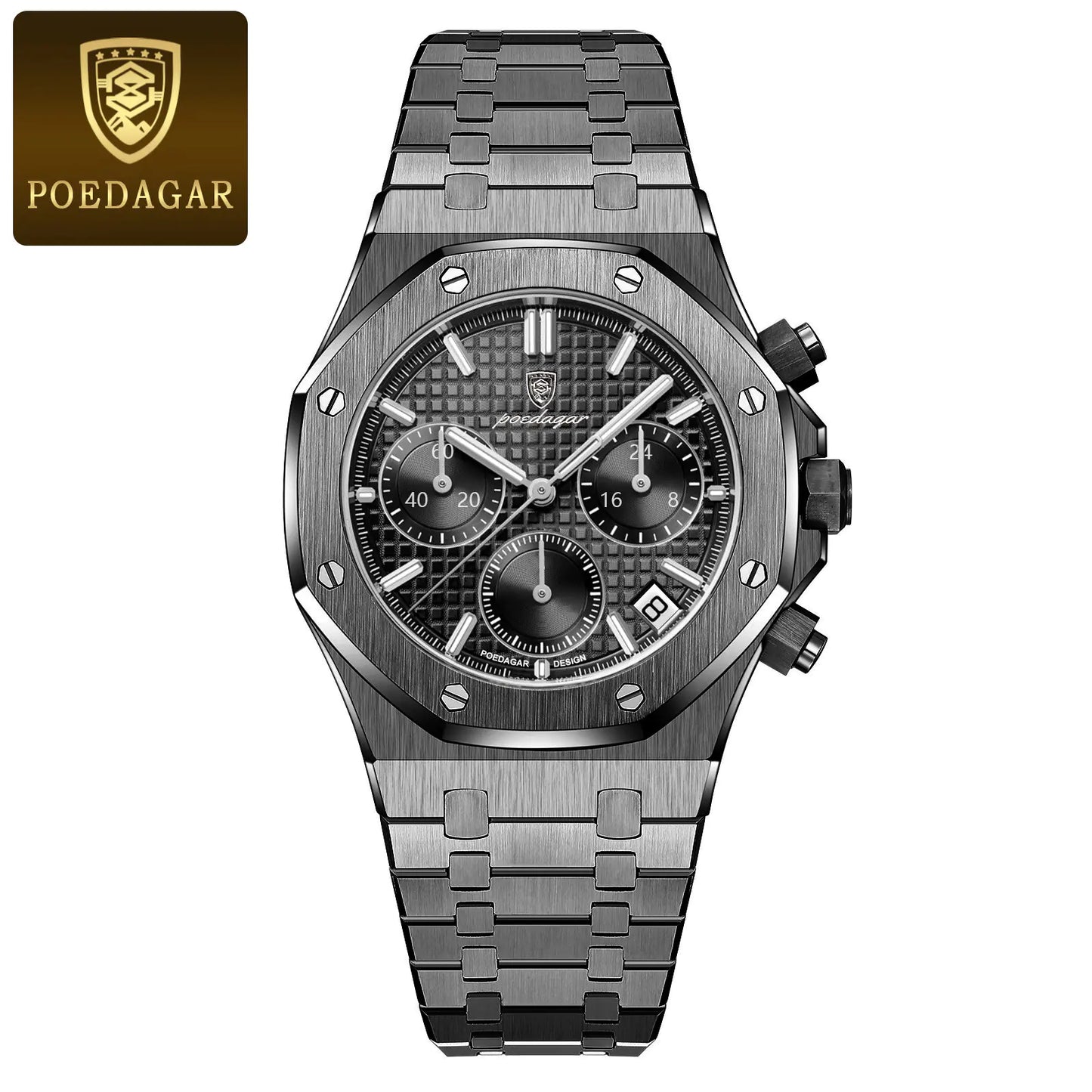 Reloj de cuarzo suizo POEDAGAR