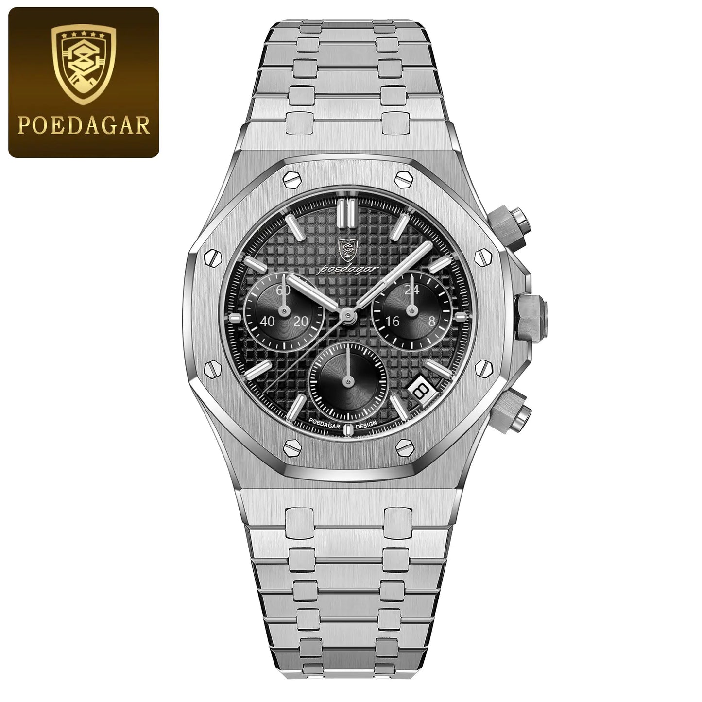 Reloj de cuarzo suizo POEDAGAR