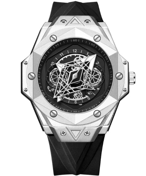 Nuevo reloj de cuarzo de silicona WARROR
