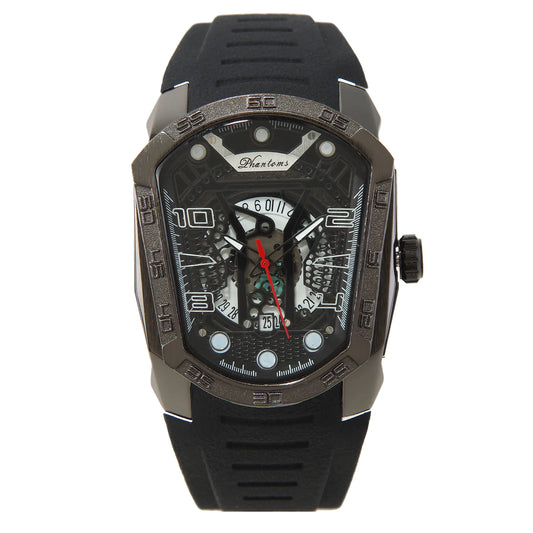 Reloj de cuarzo de cuero PHANTOMS
