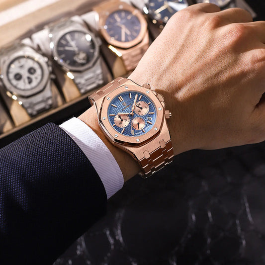 Reloj de cuarzo suizo POEDAGAR