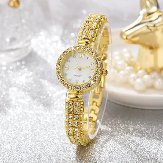 Set de reloj de cuarzo para mujer Brilliance by LUMINA.
