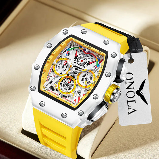 ONOLA Reloj de Cuarzo para Hombre